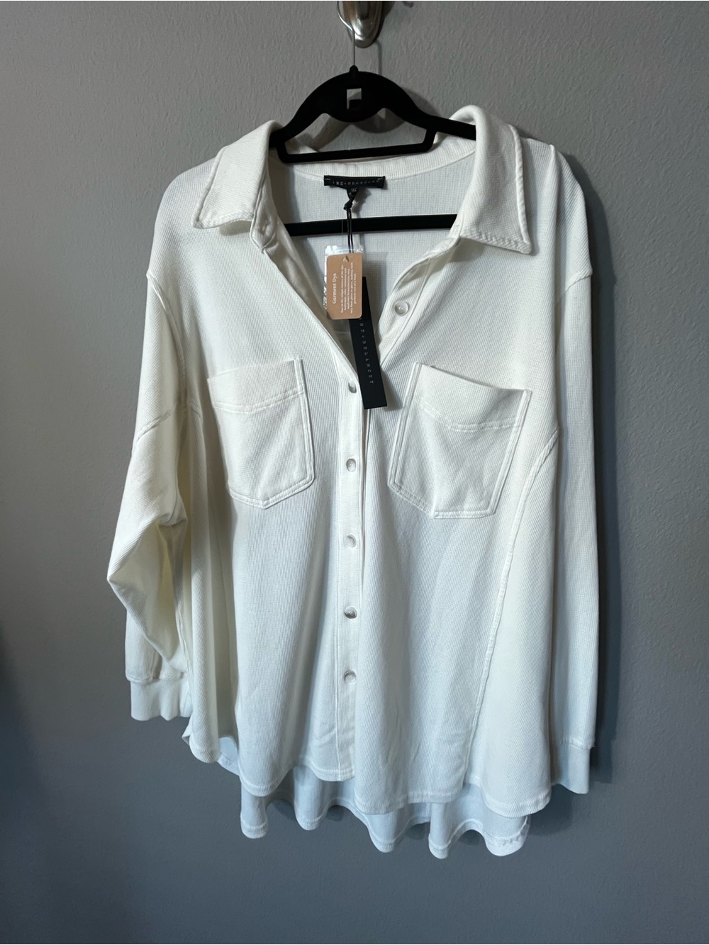NWT Jane & Delancey Relaxed Oversized Button Down Shirt Women’s 3X